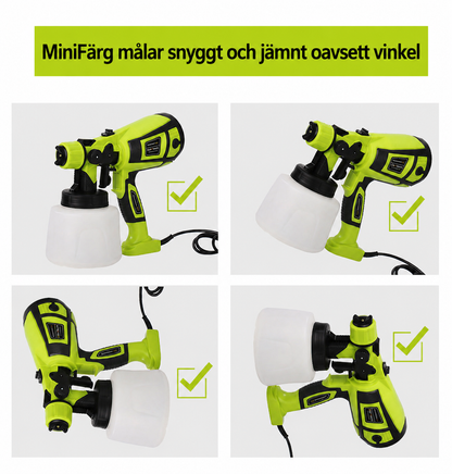 Måla jämnt och snabbt med MiniFärg™ - Inget krångel - Lätt användning för alla