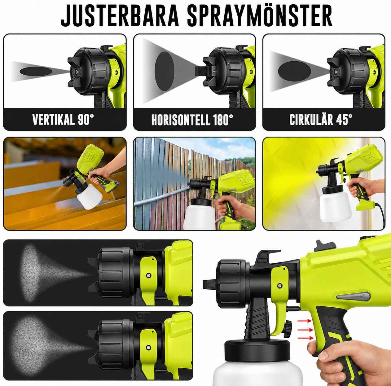 Måla jämnt och snabbt med MiniFärg™ - Inget krångel - Lätt användning för alla
